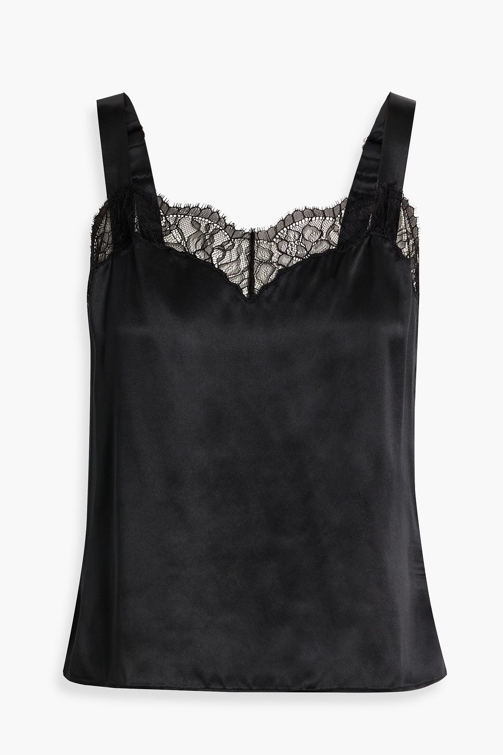 CAMI NYC Seraphina lace-trimmed silk-satin camisole | THE OUTNET