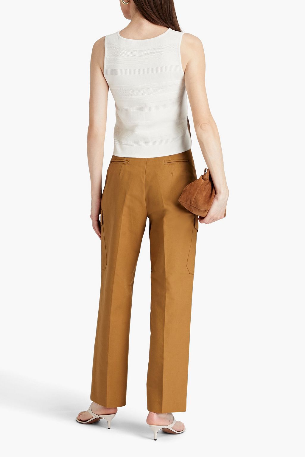 LVIR Cotton straight-leg pants