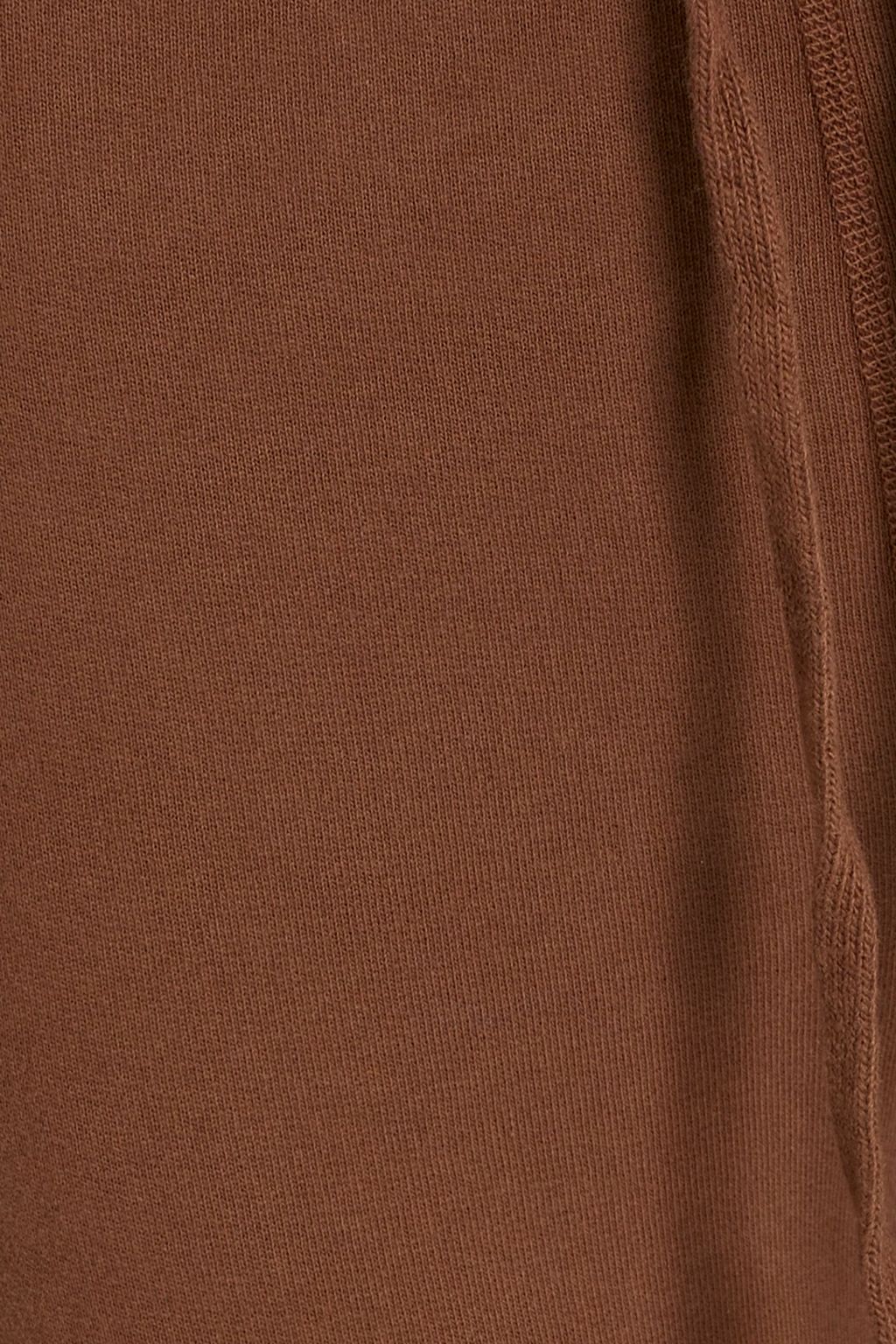 NILI LOTAN French cotton-terry track pants