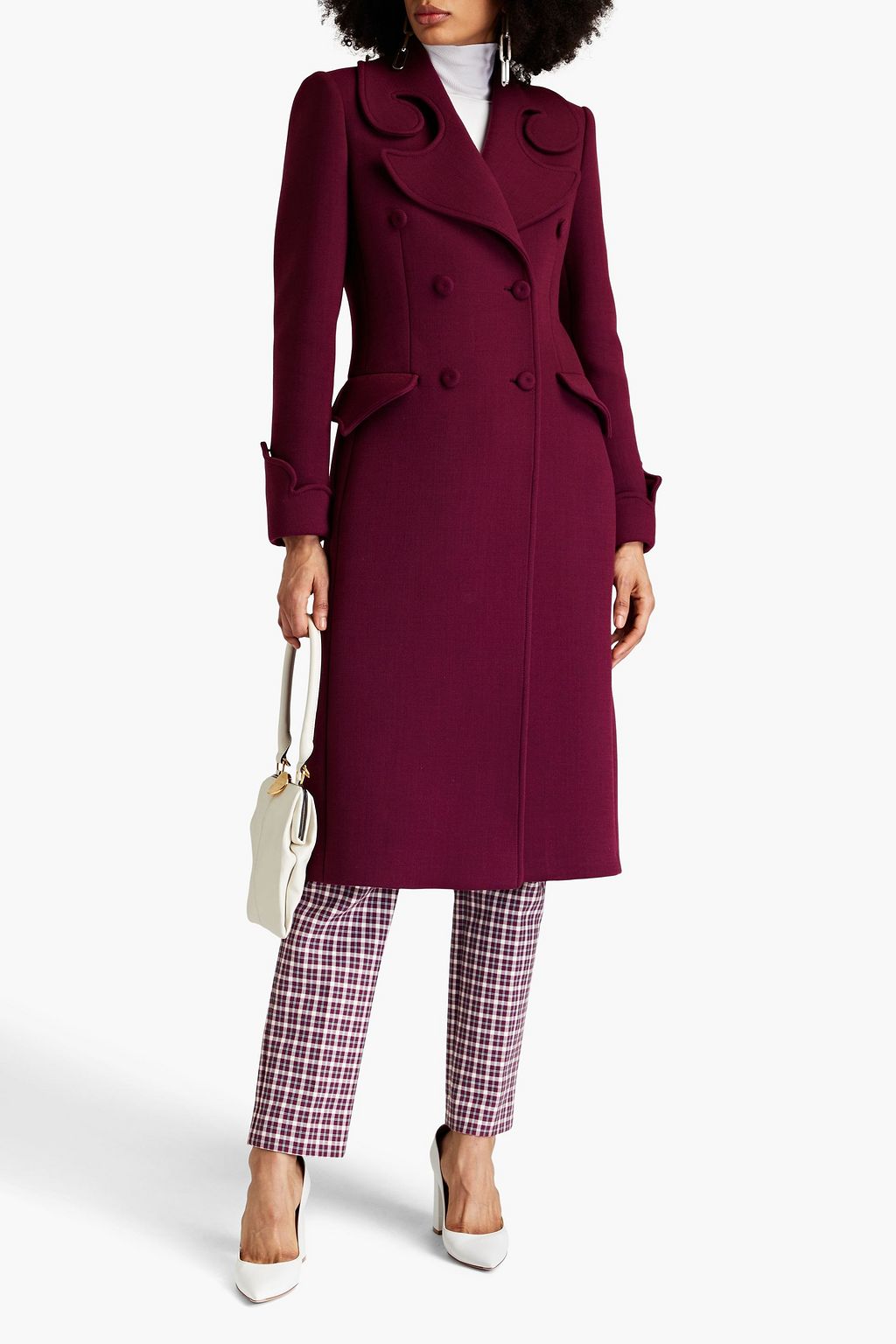 MOSCHINO Mantel aus Crêpe