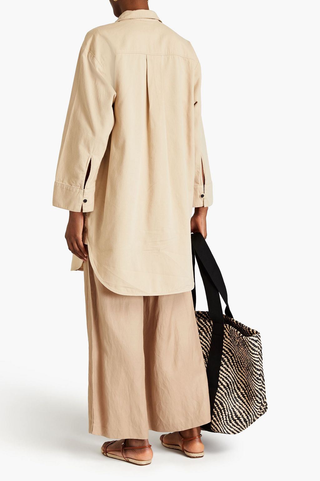 BY MALENE BIRGER Derissa cotton-twill shirt
