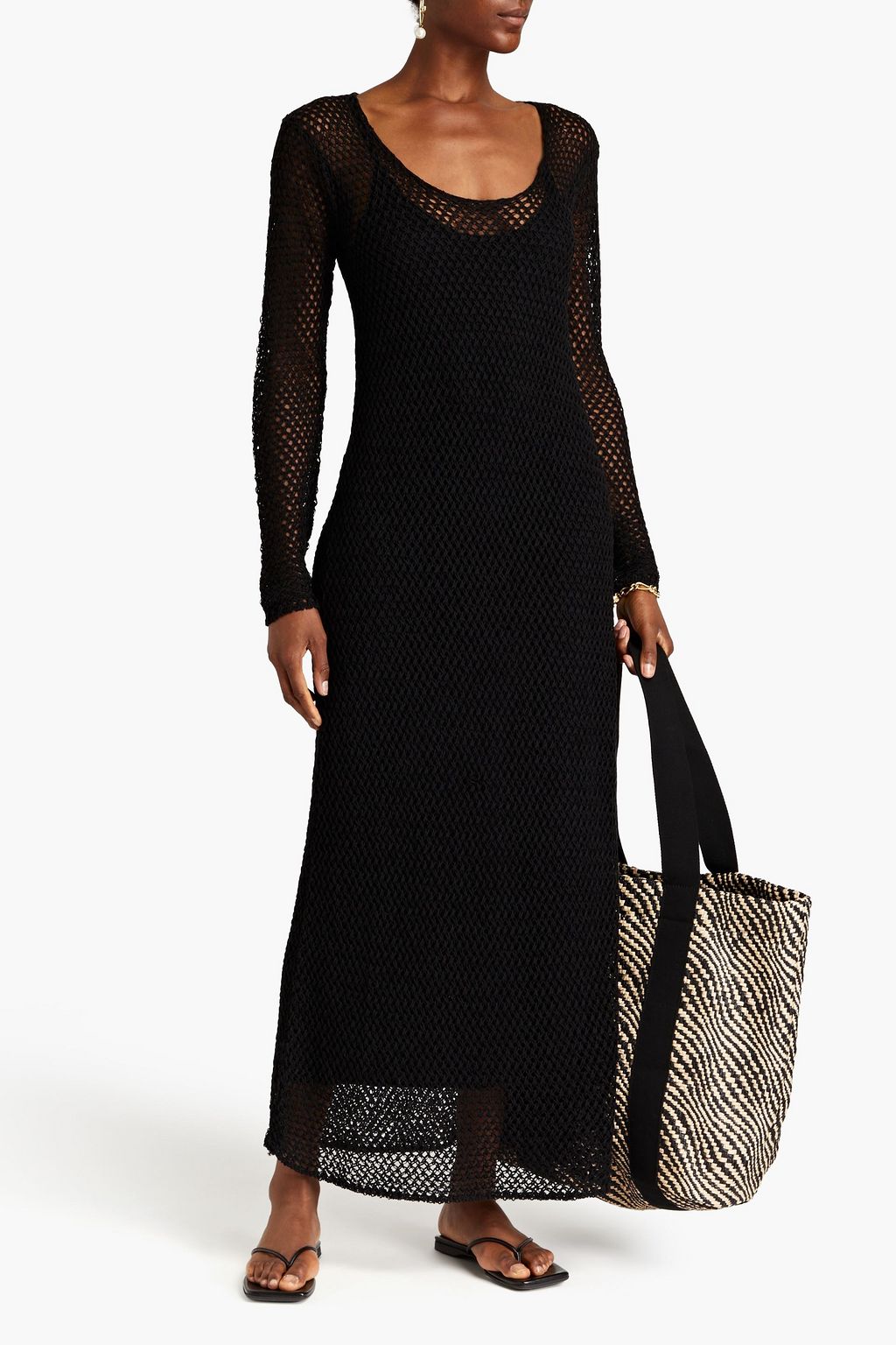 BY MALENE BIRGER Evine Maxikleid aus Lochstrick
