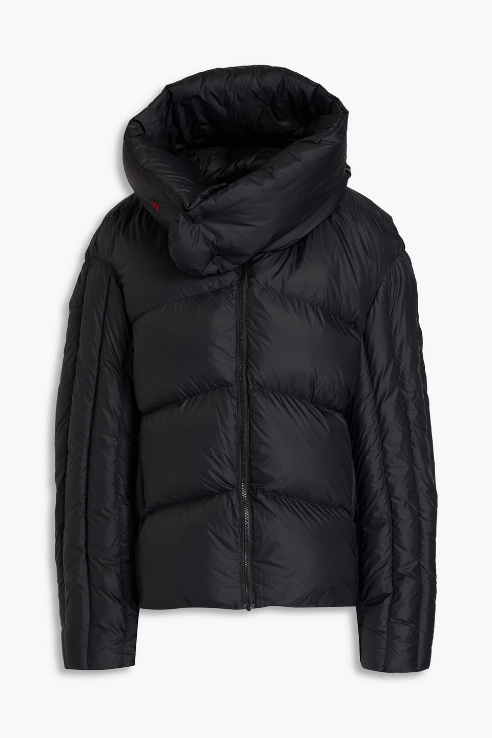 Perfect Moment Orelle Quilted Shell Down Ski Jacket In Black