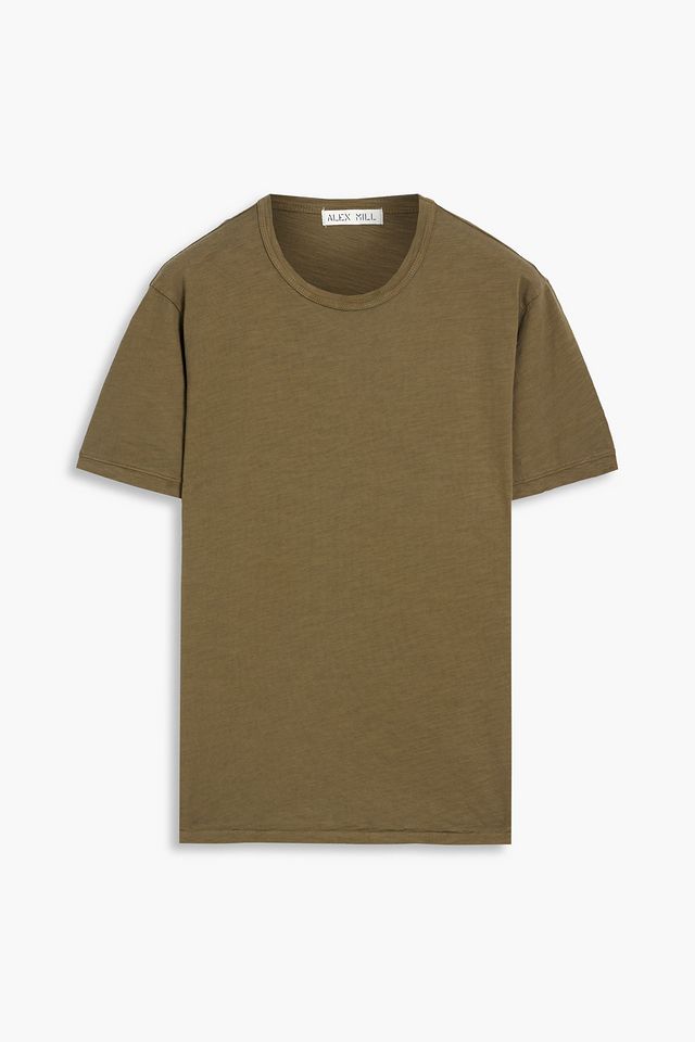 Slub cotton-jersey T-shirt