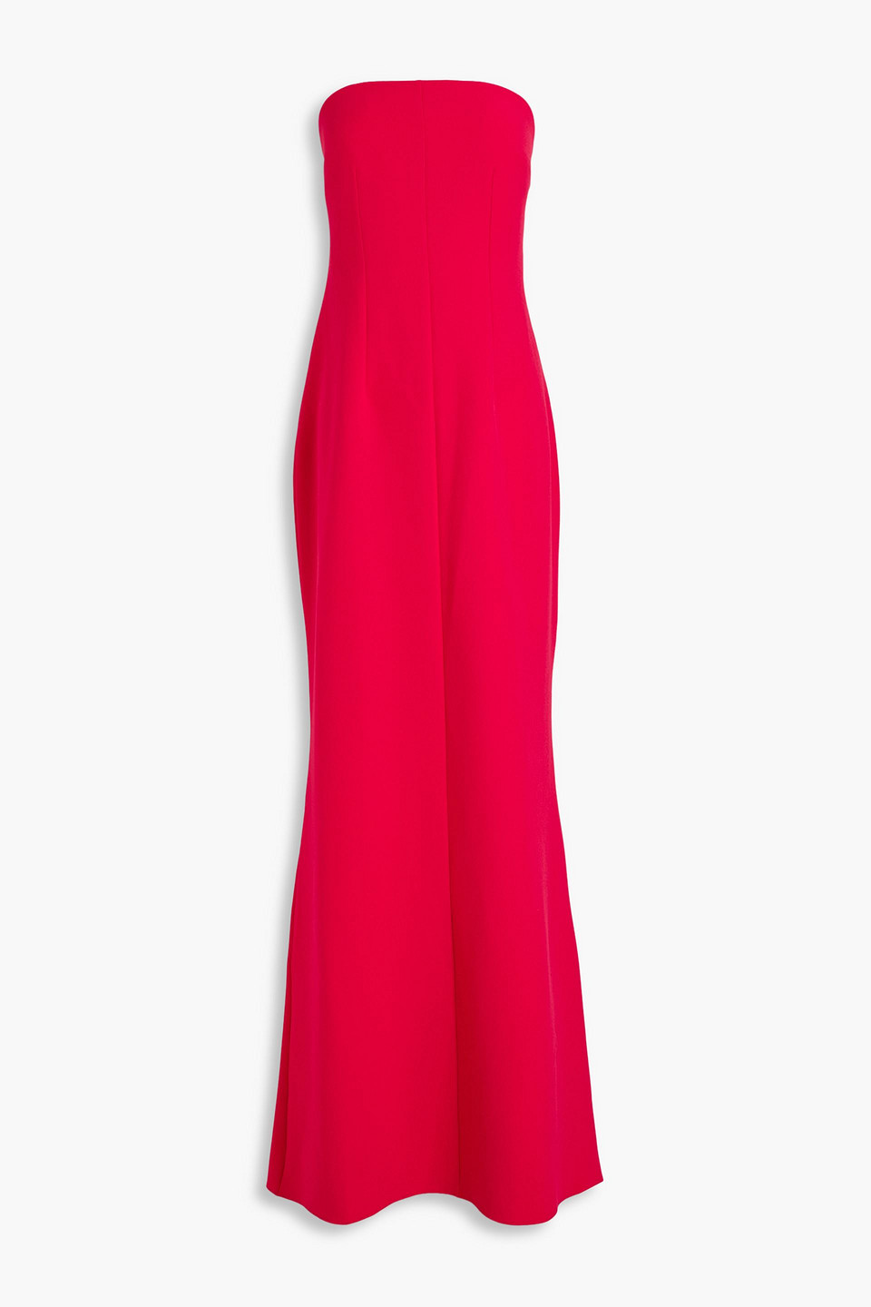 Safiyaa Soshin Strapless Stretch-crepe Gown