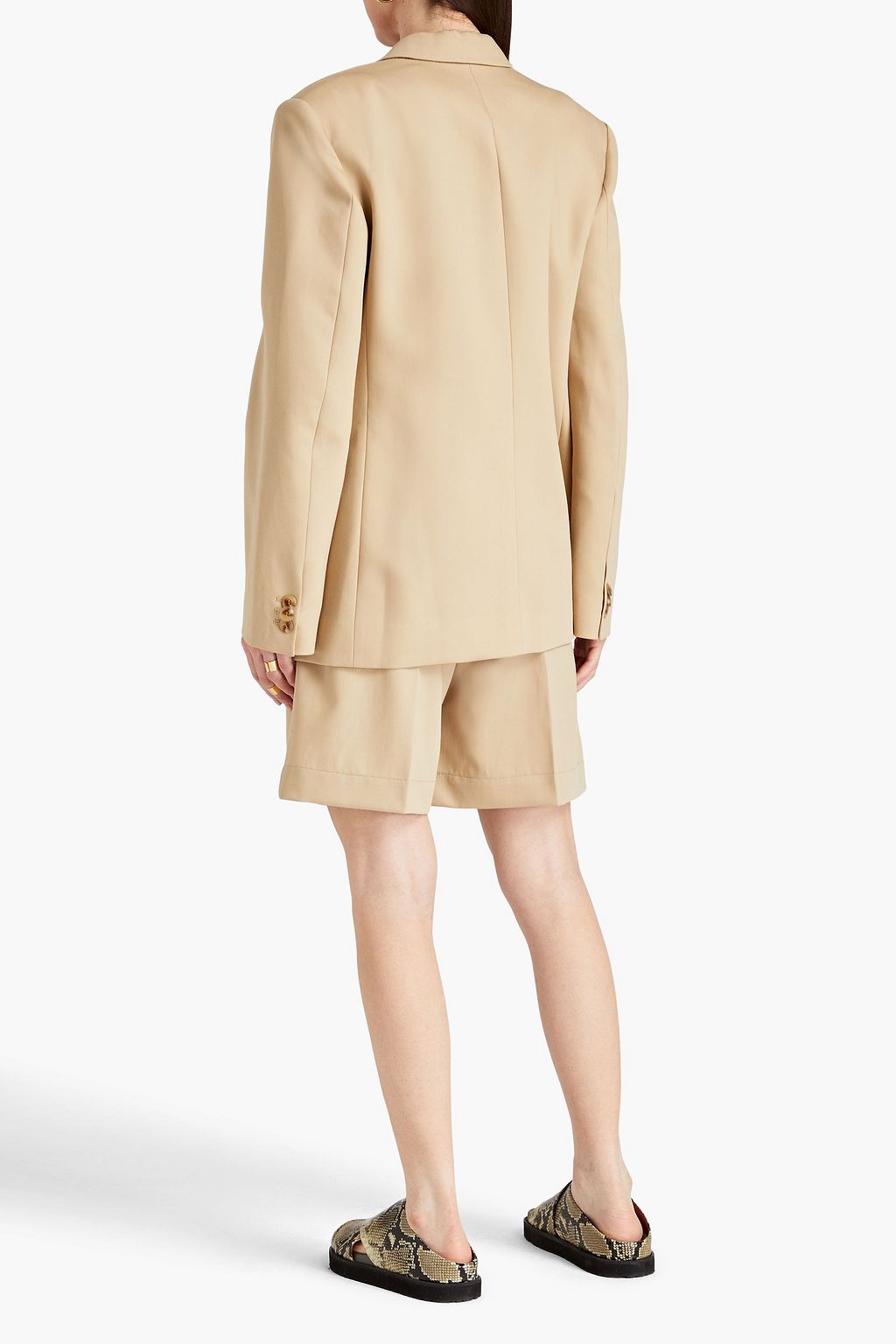 BY MALENE BIRGER Rosettan wool-twill blazer