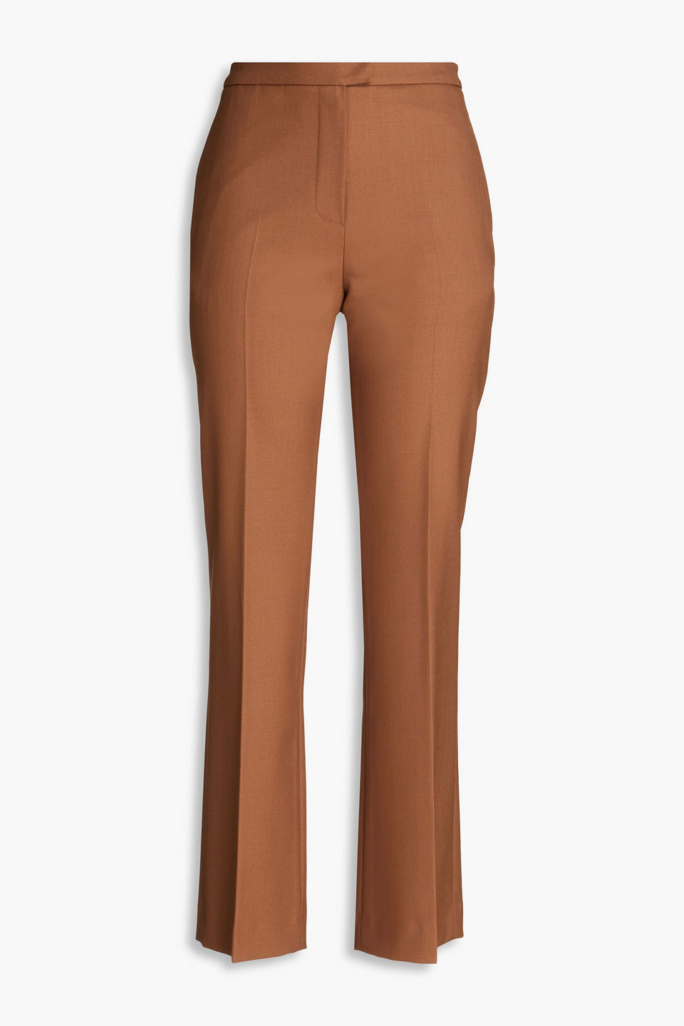 Lvir Twillhose Mit Geradem Bein Aus Einer Wollmischung In Light Brown
