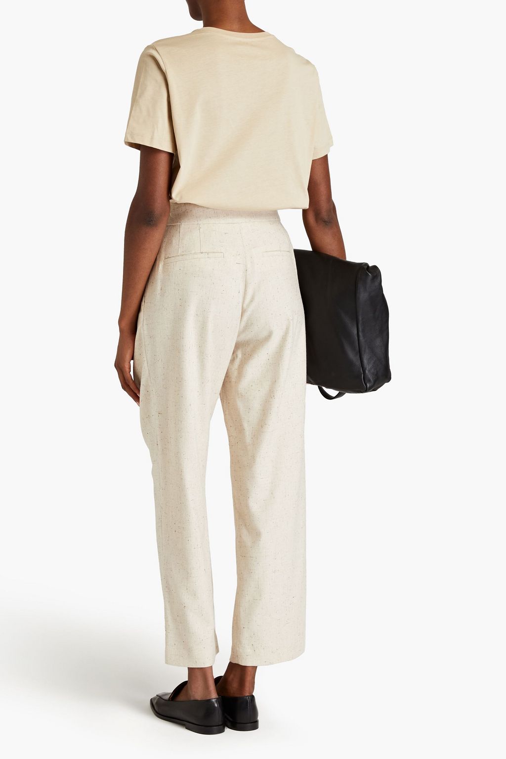BY MALENE BIRGER Marittos Donegal twill straight-leg pants