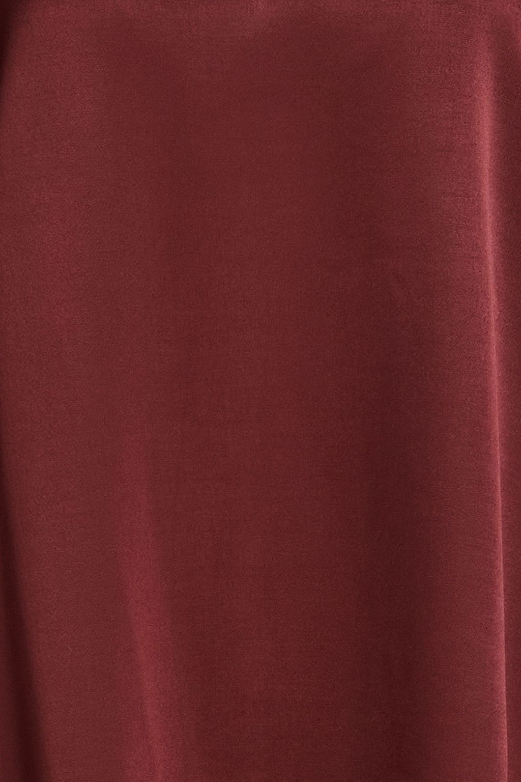 BY MALENE BIRGER Sandines Bluse aus glänzendem Crêpe