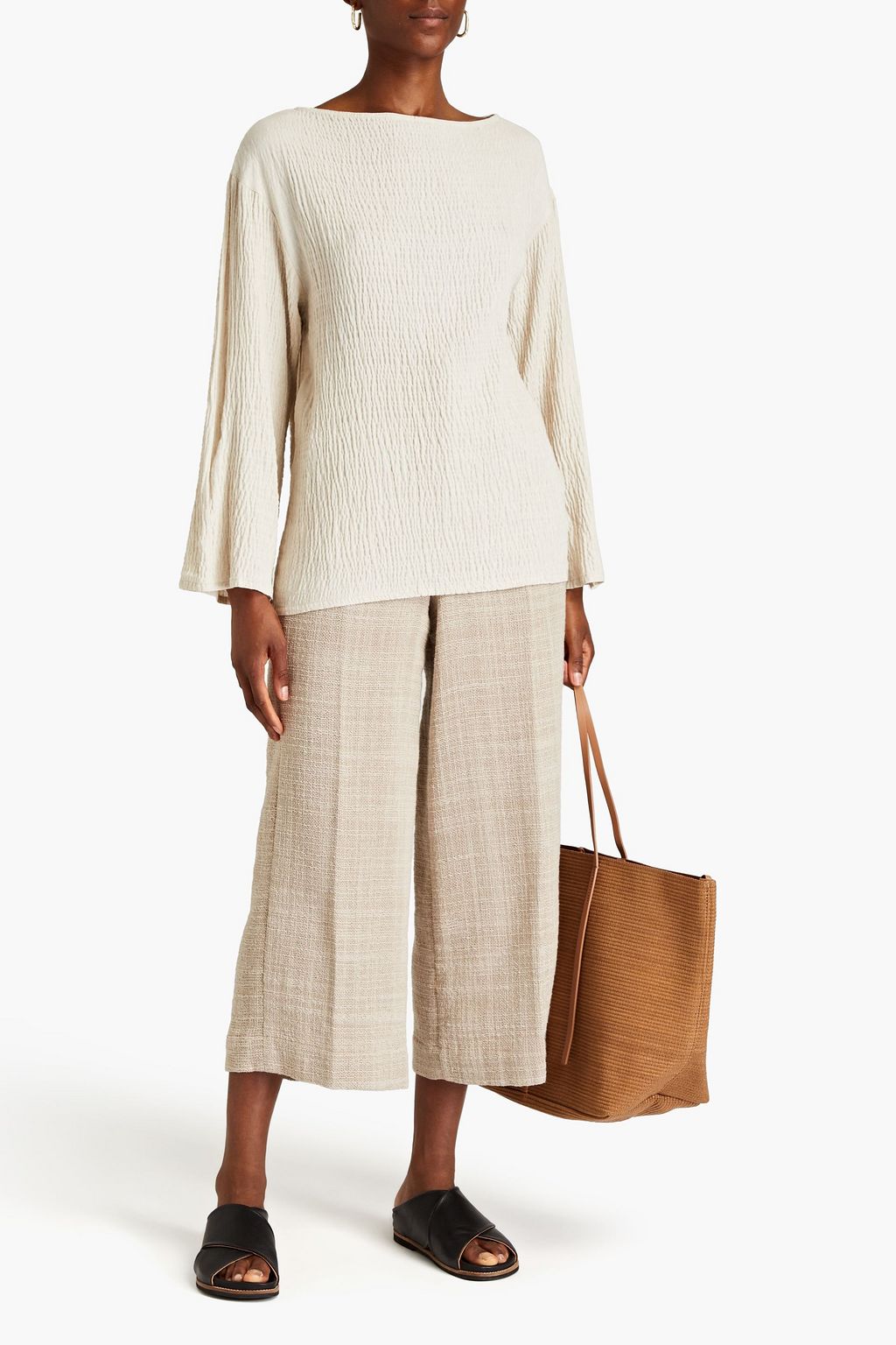 BY MALENE BIRGER Florince seersucker top