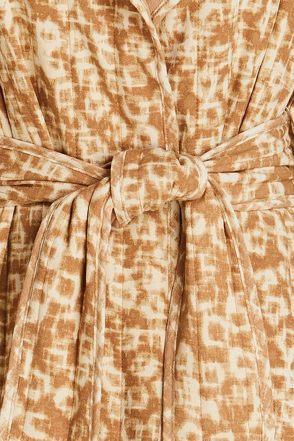 BY MALENE BIRGER كيمونو «روباناس» من الكريب مزين بطبعات