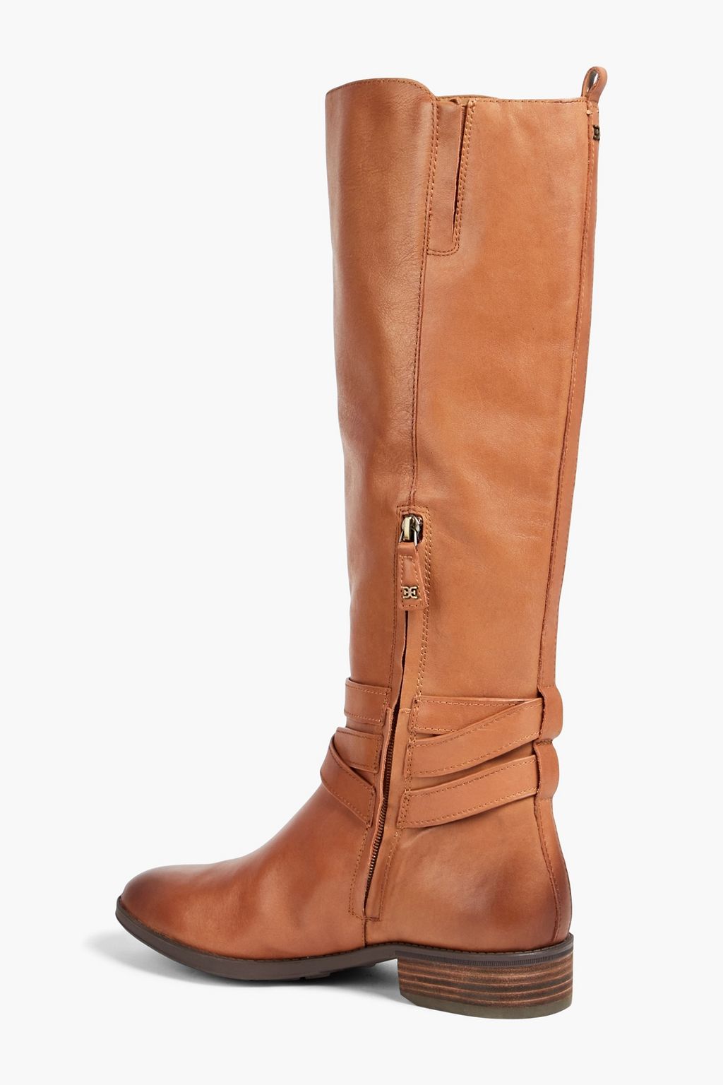SAM EDELMAN Pansy burnished leather boots