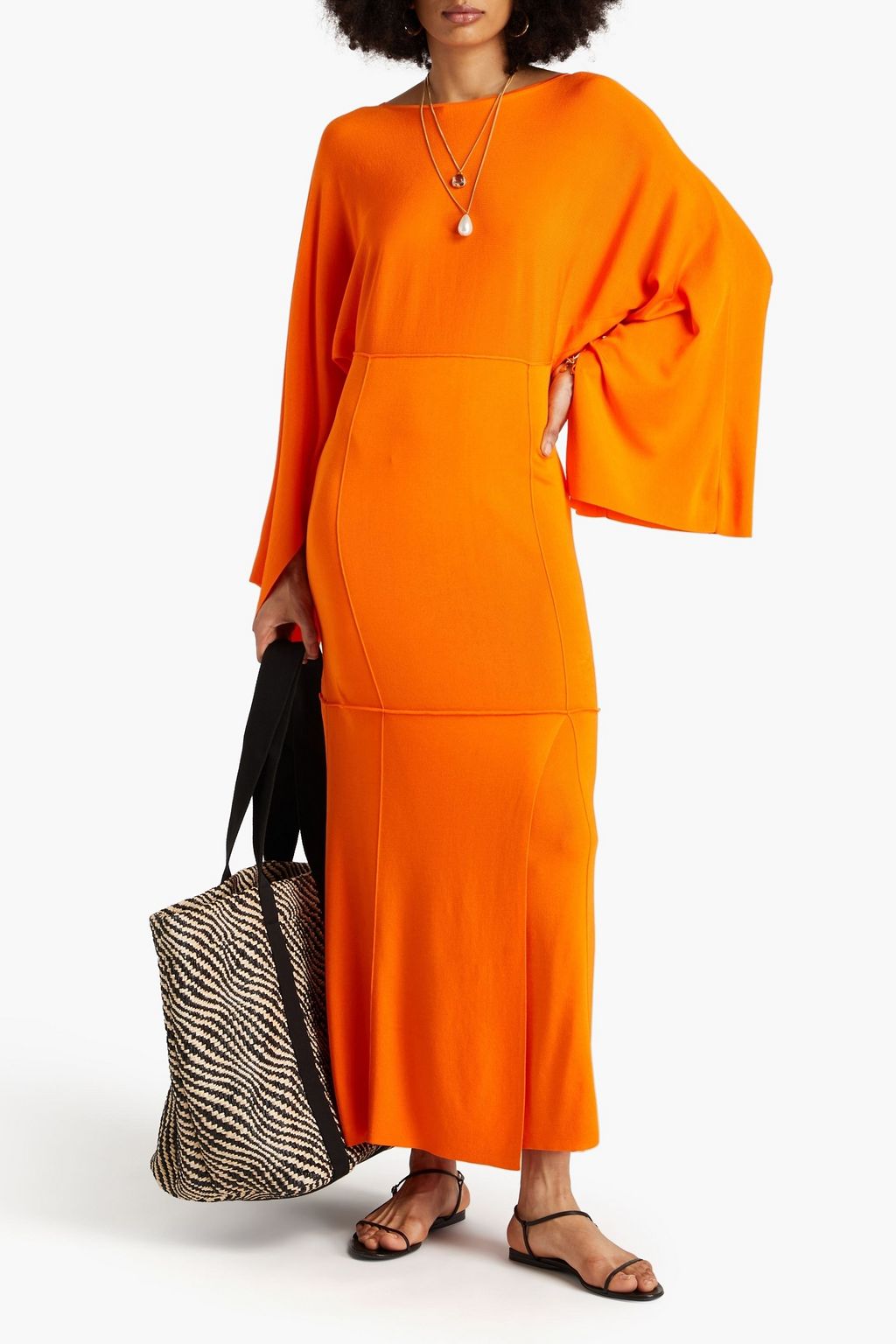 BY MALENE BIRGER فستان طويل «هارليم» من نسيج محبوك