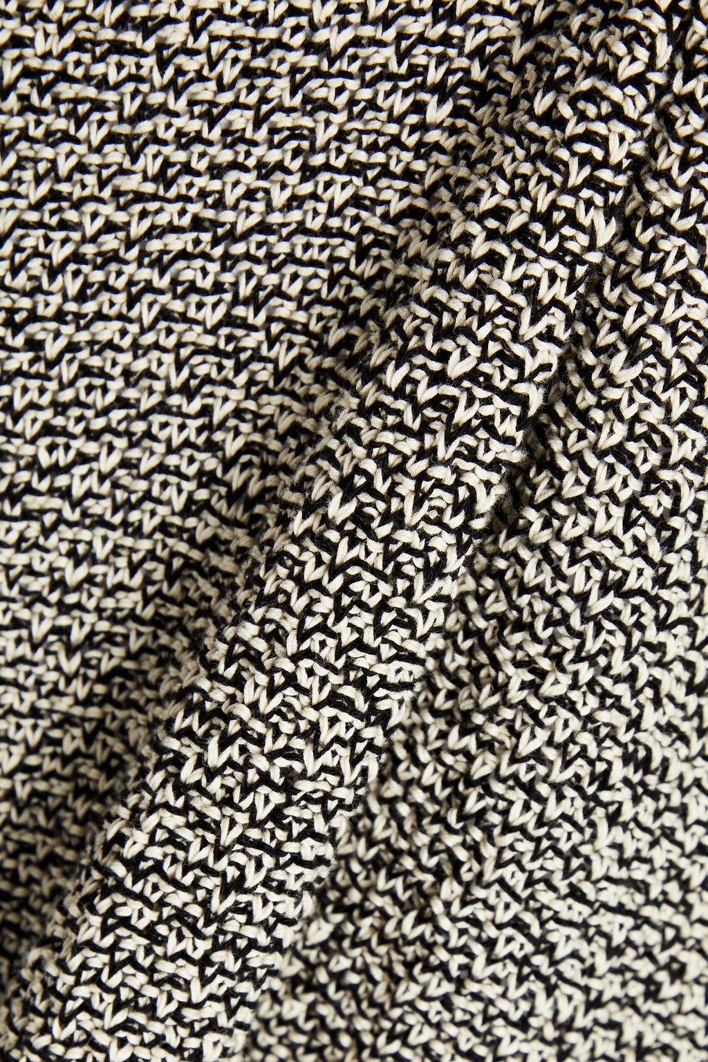 BY MALENE BIRGER Aggiale frayed cotton-tweed midi dress