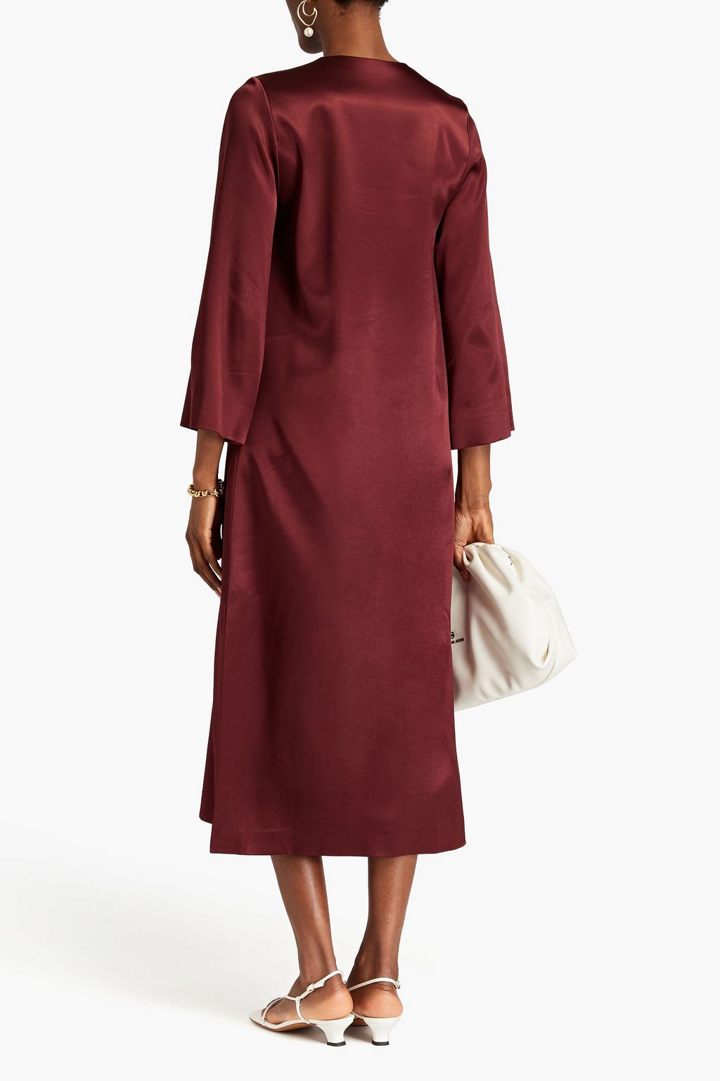 BY MALENE BIRGER Sandine satin-crepe midi dress