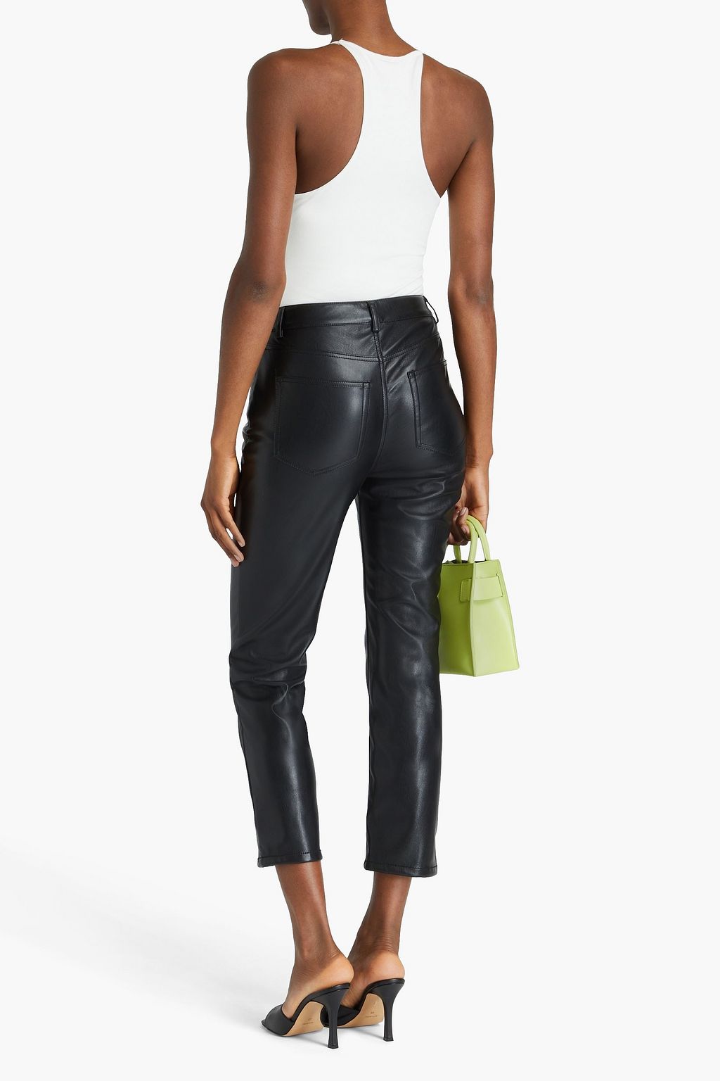 SIMKHAI Cropped slim-leg pants