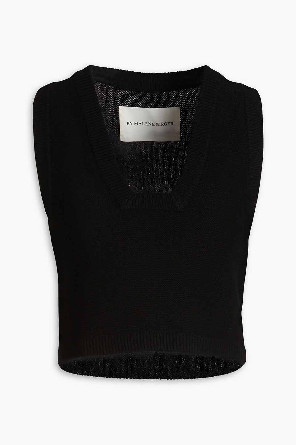 BY MALENE BIRGER WIONE CROPPED WOOL VEST