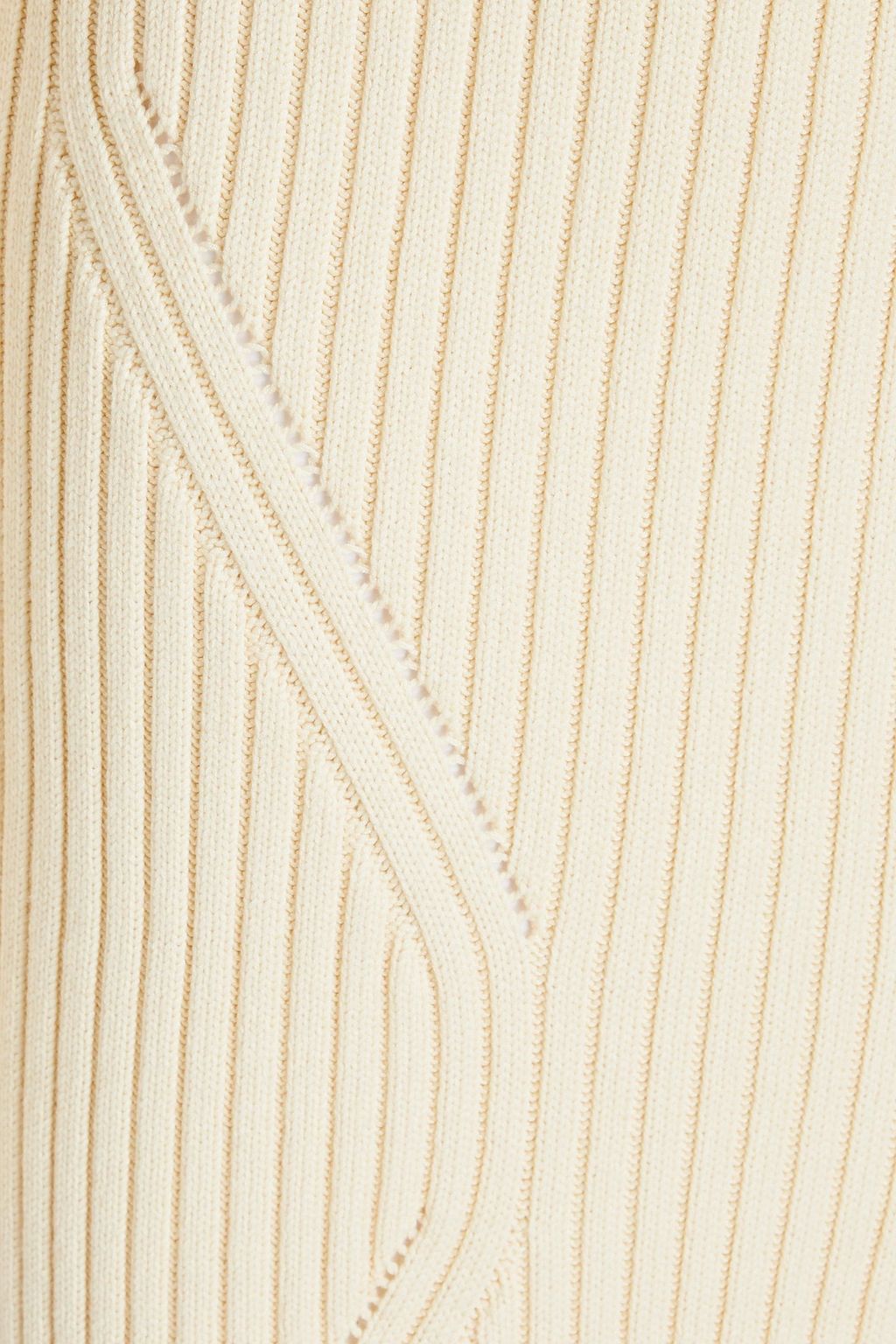 LVIR Ribbed-knit midi dress and cardigan set