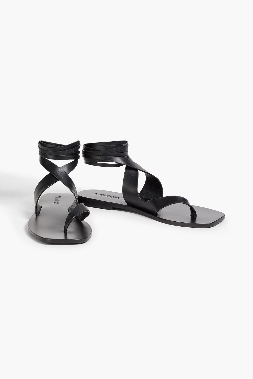 A.EMERY MARGAUX LEATHER SANDALS