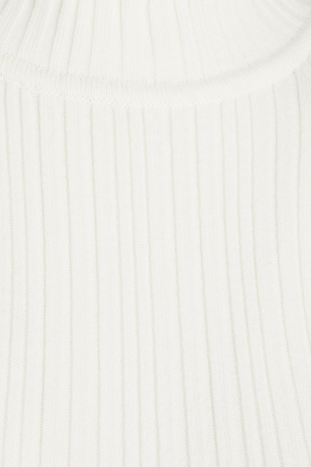 LVIR Cutout ribbed-knit midi dress