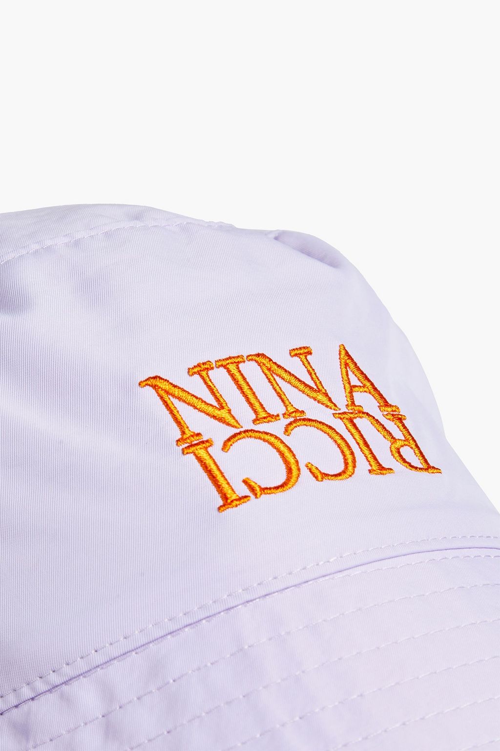 NINA RICCI 자수 장식 쉘 버킷 햇