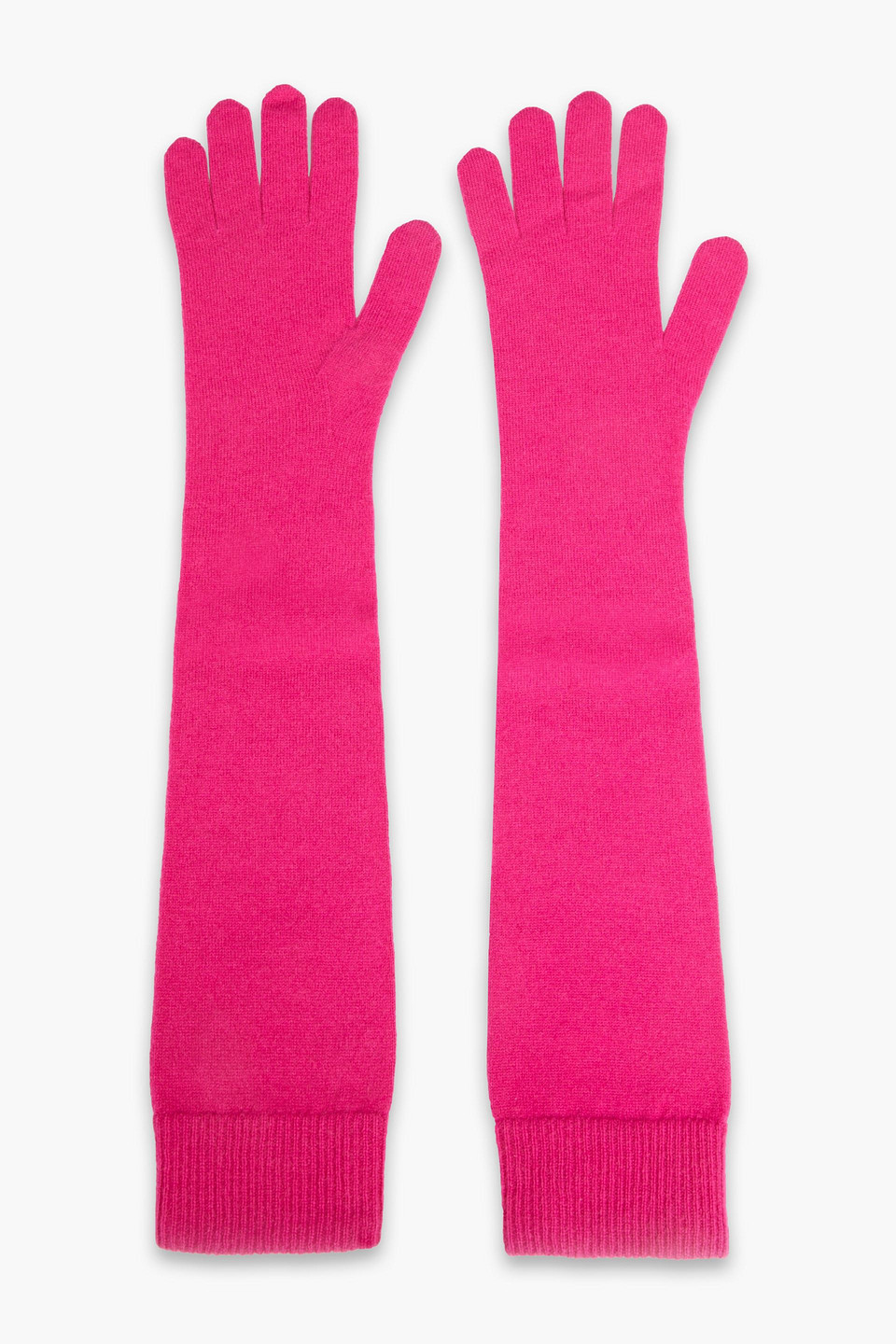 Arch4 Lulu Cashmere Gloves In Fuchsia