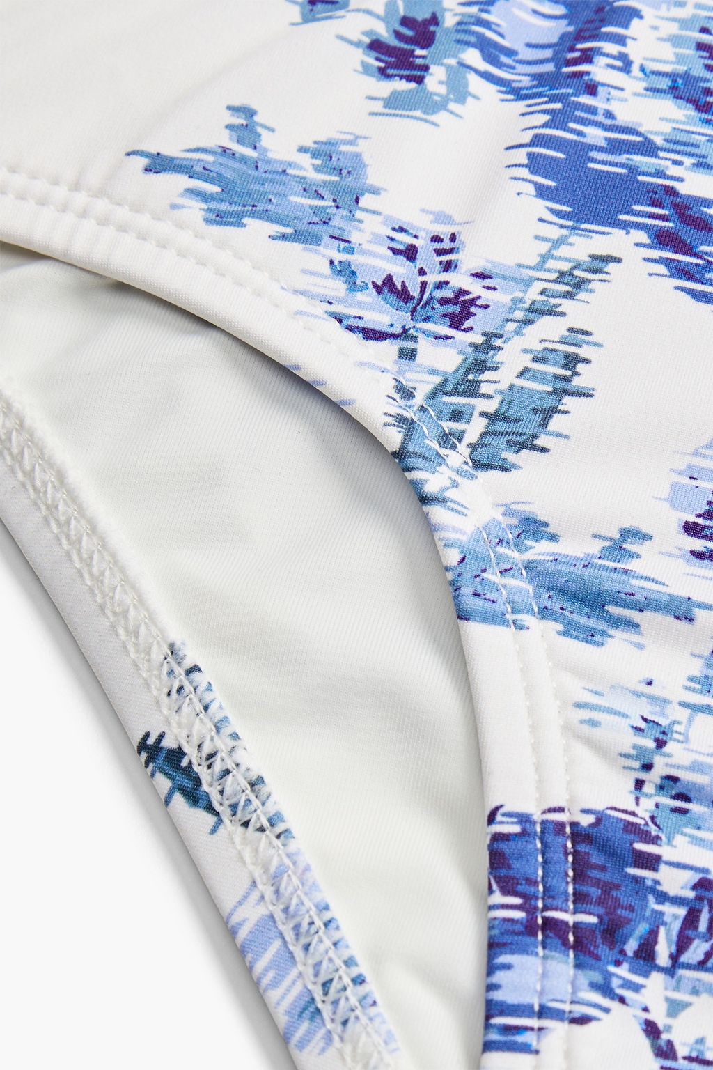 ZIMMERMANN Kids Aliane ruffled floral-print bikini briefs