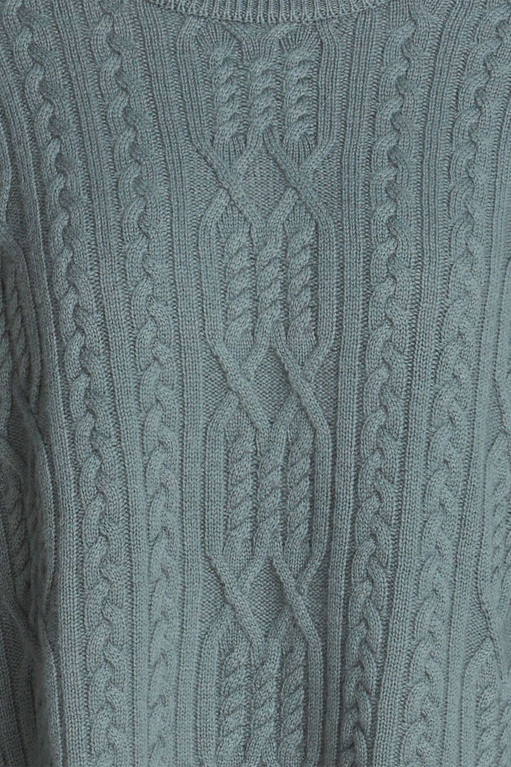 ARCH4 Holland Park Kaschmirpullover mit Zopfstrickmuster