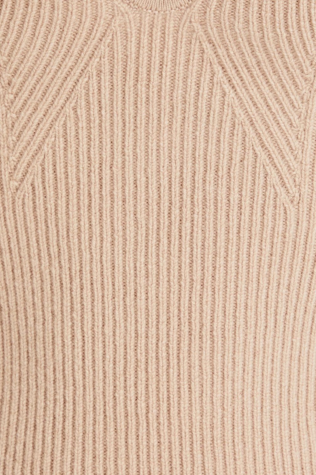 ARCH4 Amandine wandelbarer Pullover aus geripptem Kaschmir
