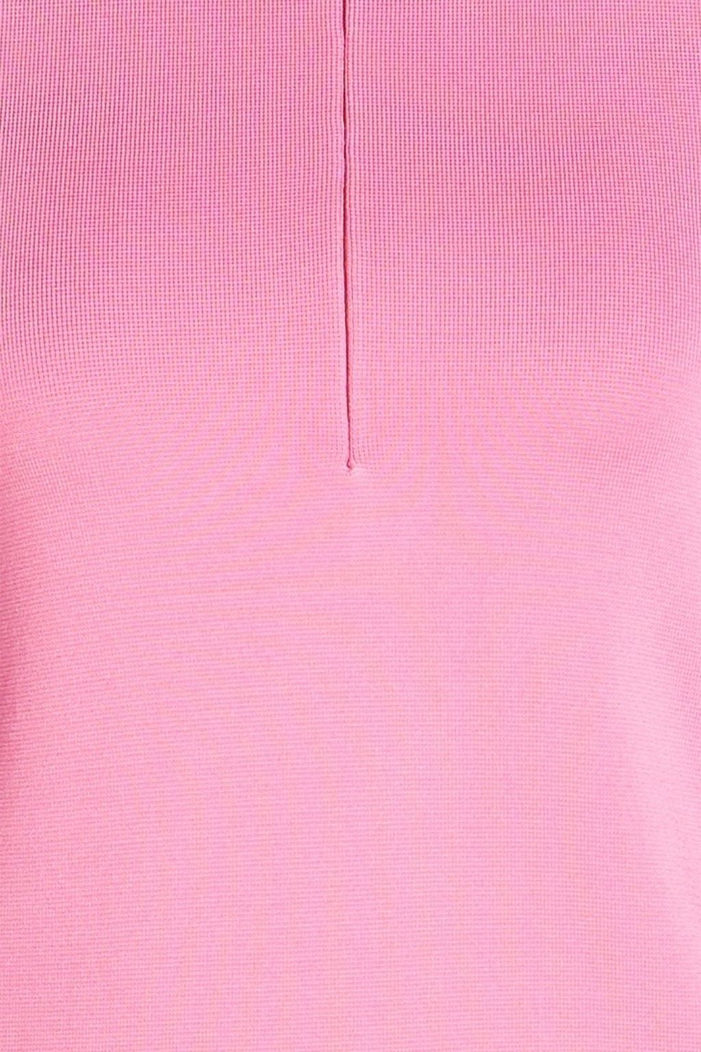 NINA RICCI 자수 장식 스트레치 폰테 집업 스웨터