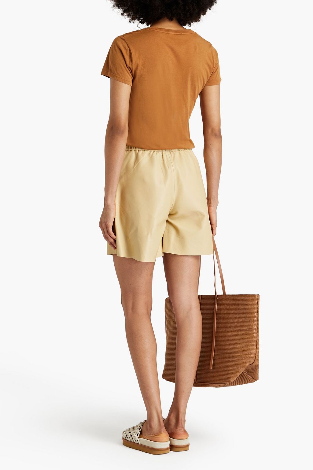 NILI LOTAN Carol Supima cotton-jersey T-shirt