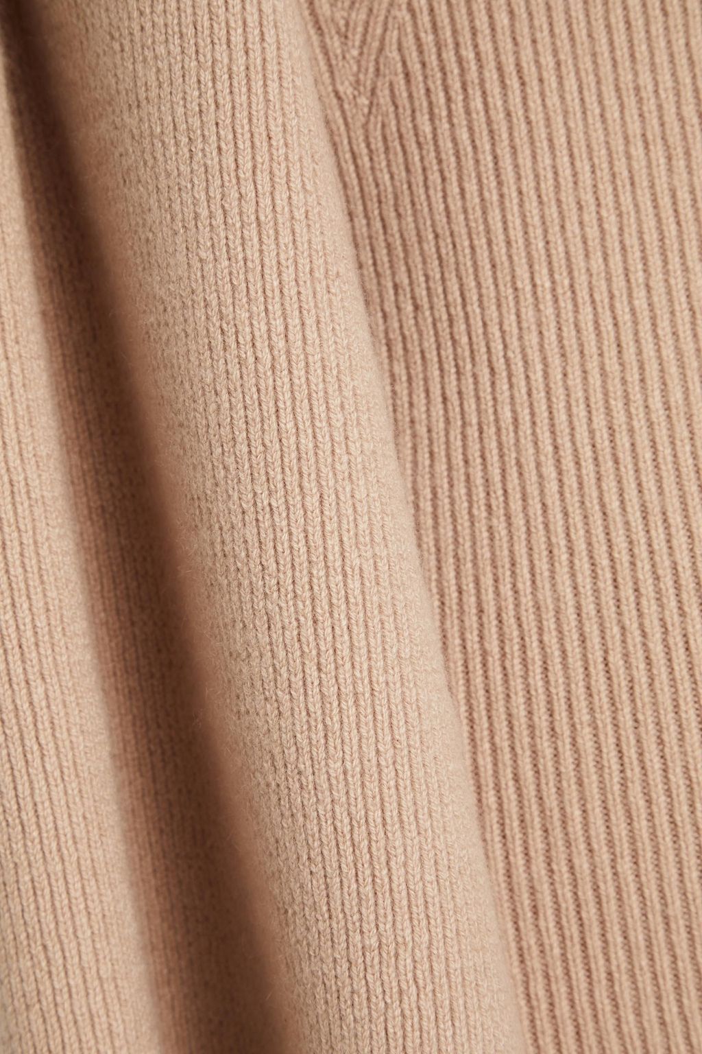ARCH4 Coco ribbed cashmere midi dress