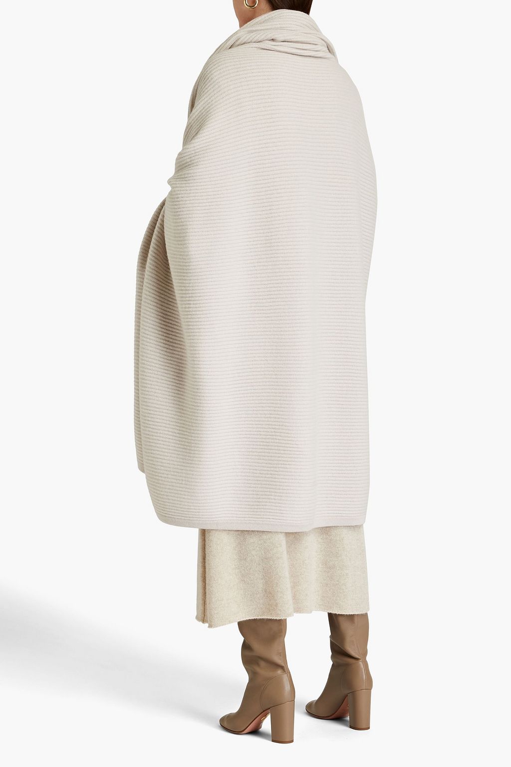 ARCH4 Ribbed cashmere wrap