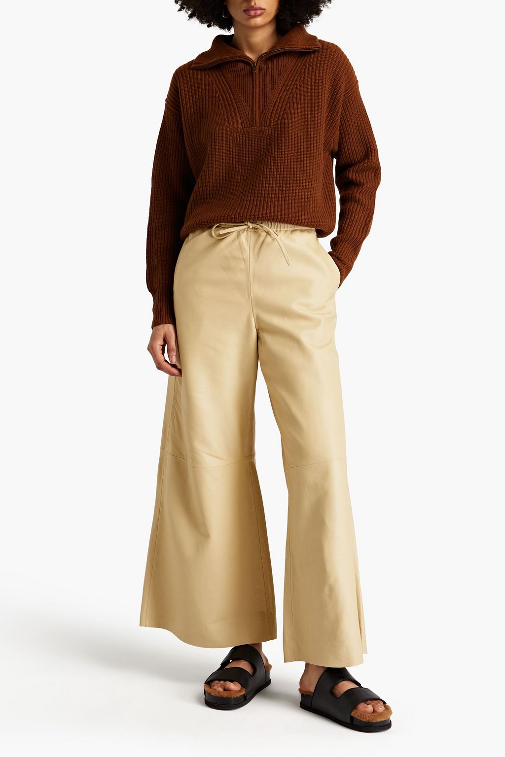 NILI LOTAN Hester cashmere turtleneck sweater