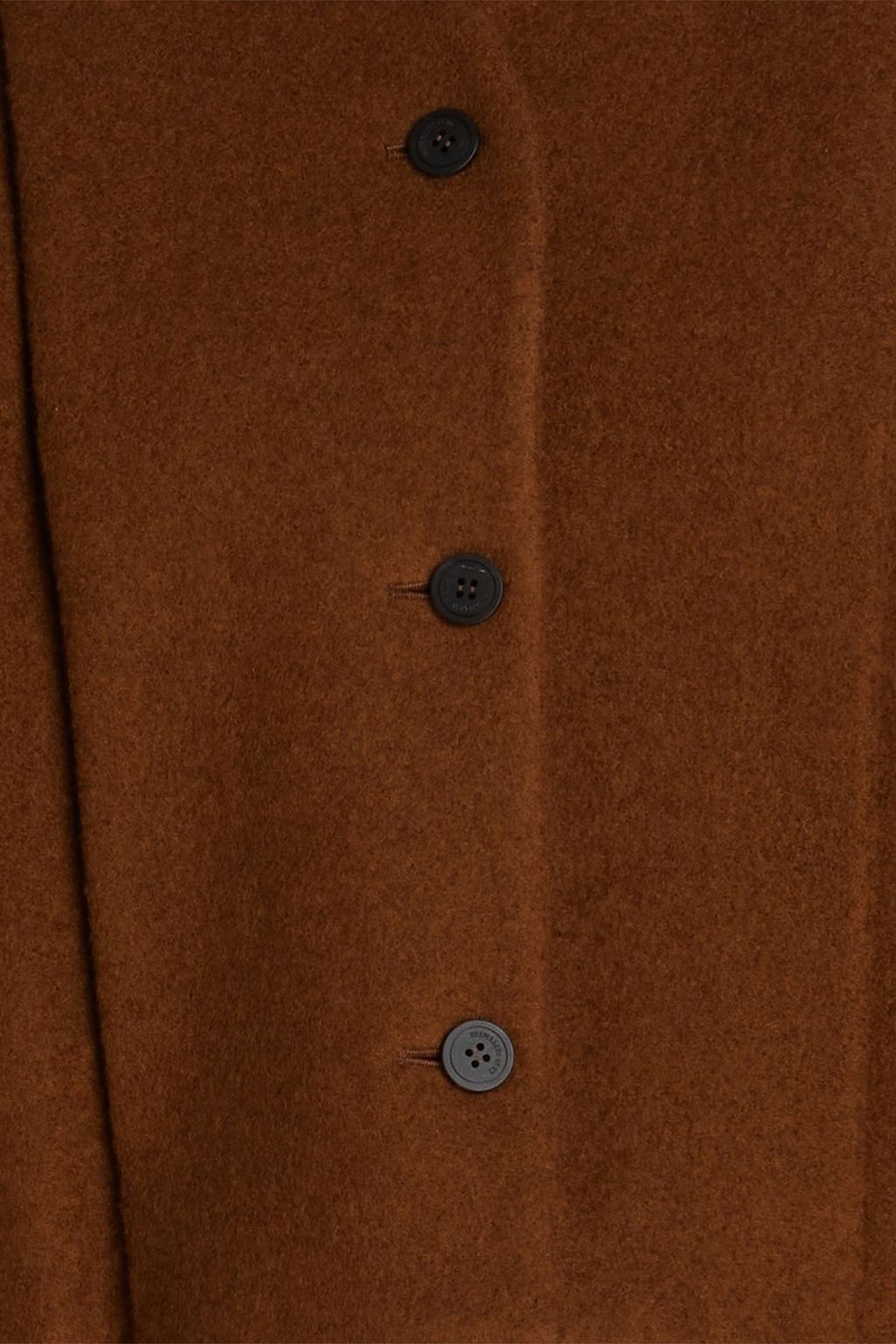 LE 17 SEPTEMBRE Oversized pleated wool-blend felt jacket