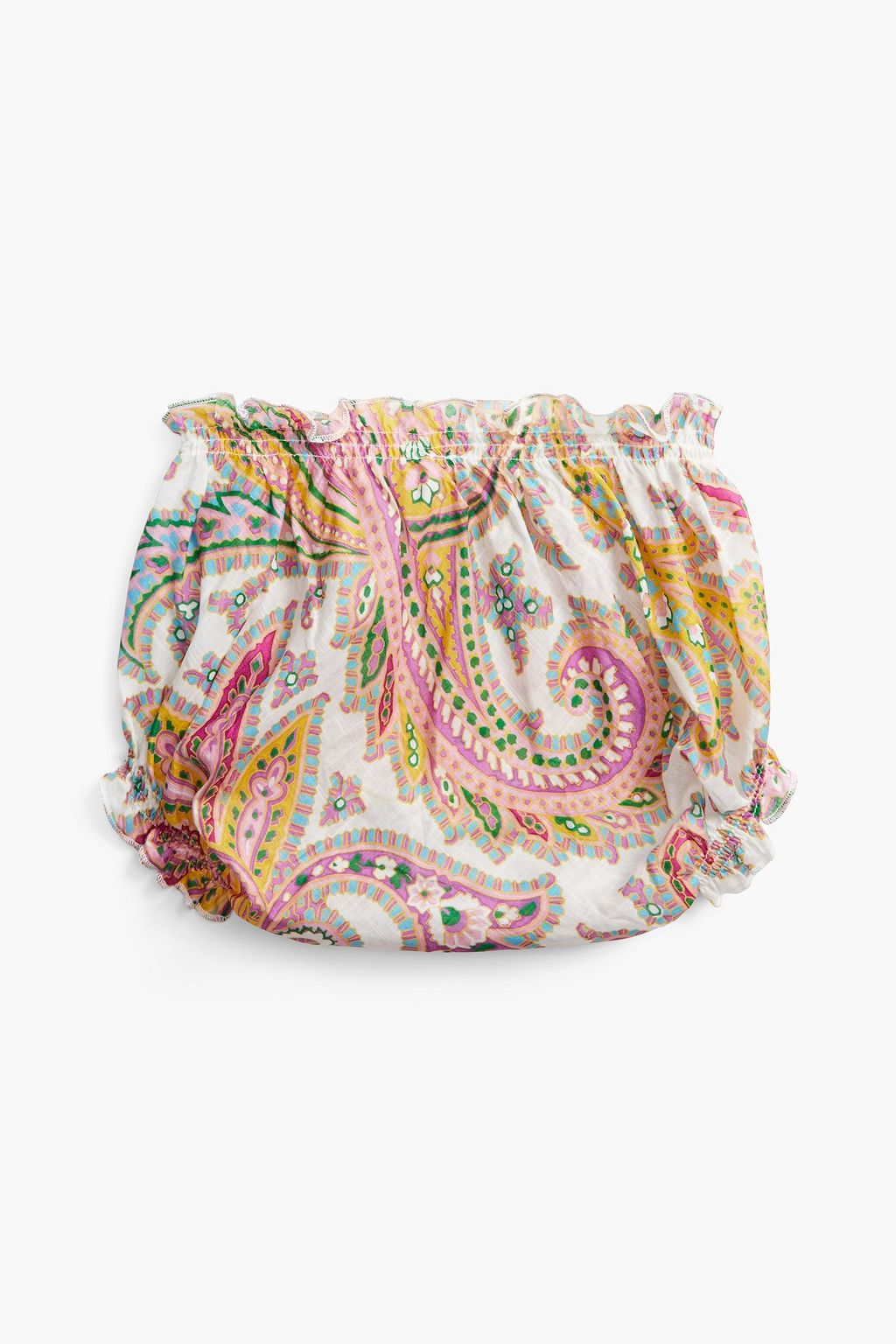 ZIMMERMANN コットン ブルマパンツ ペイズリープリント