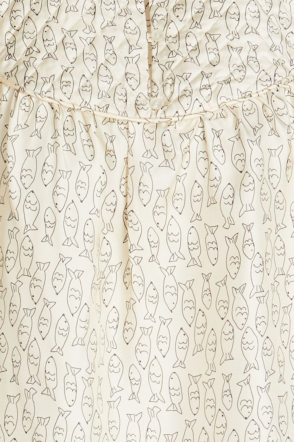 STELLA NOVA Emalie printed silk-twill blouse