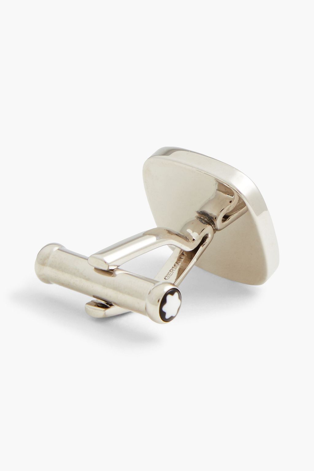 MONTBLANC Stainless steel mother-of-pearl cufflinks