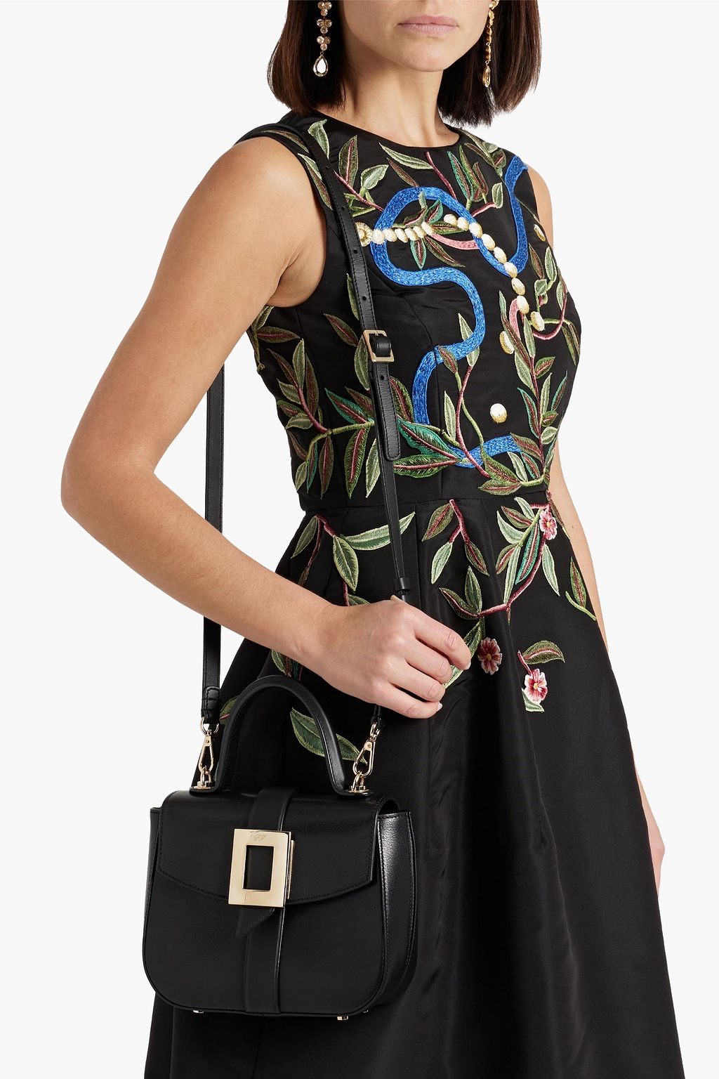 ROGER VIVIER So Vivier leather shoulder bag