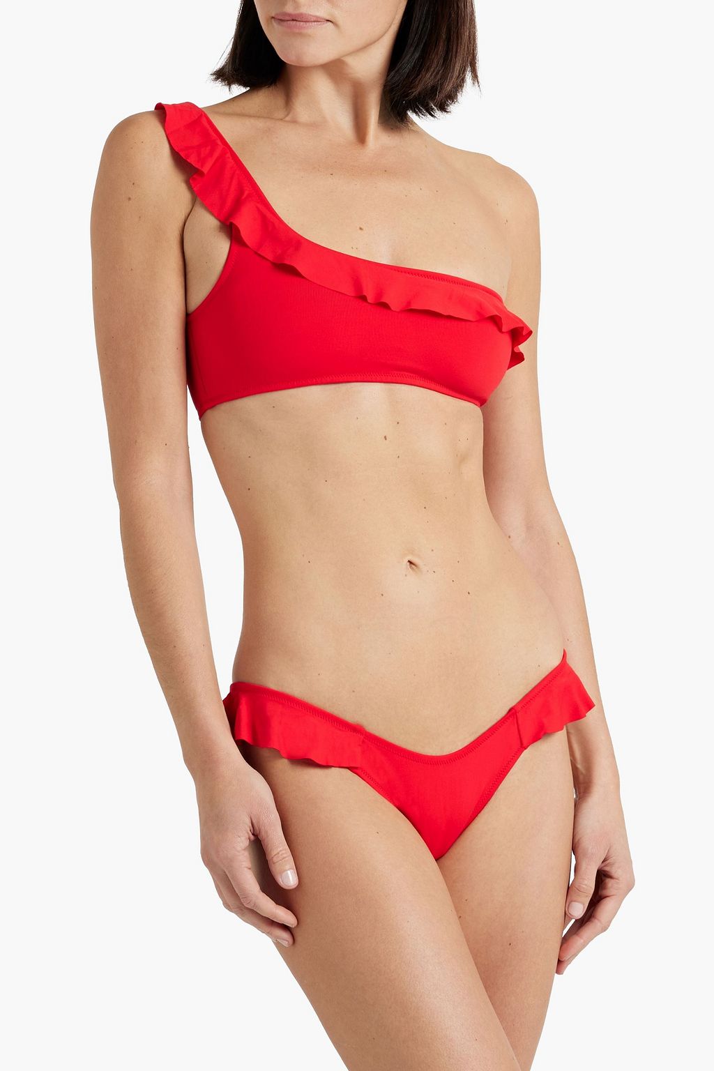 MELISSA ODABASH Morocco ruffled low-rise bikini briefs