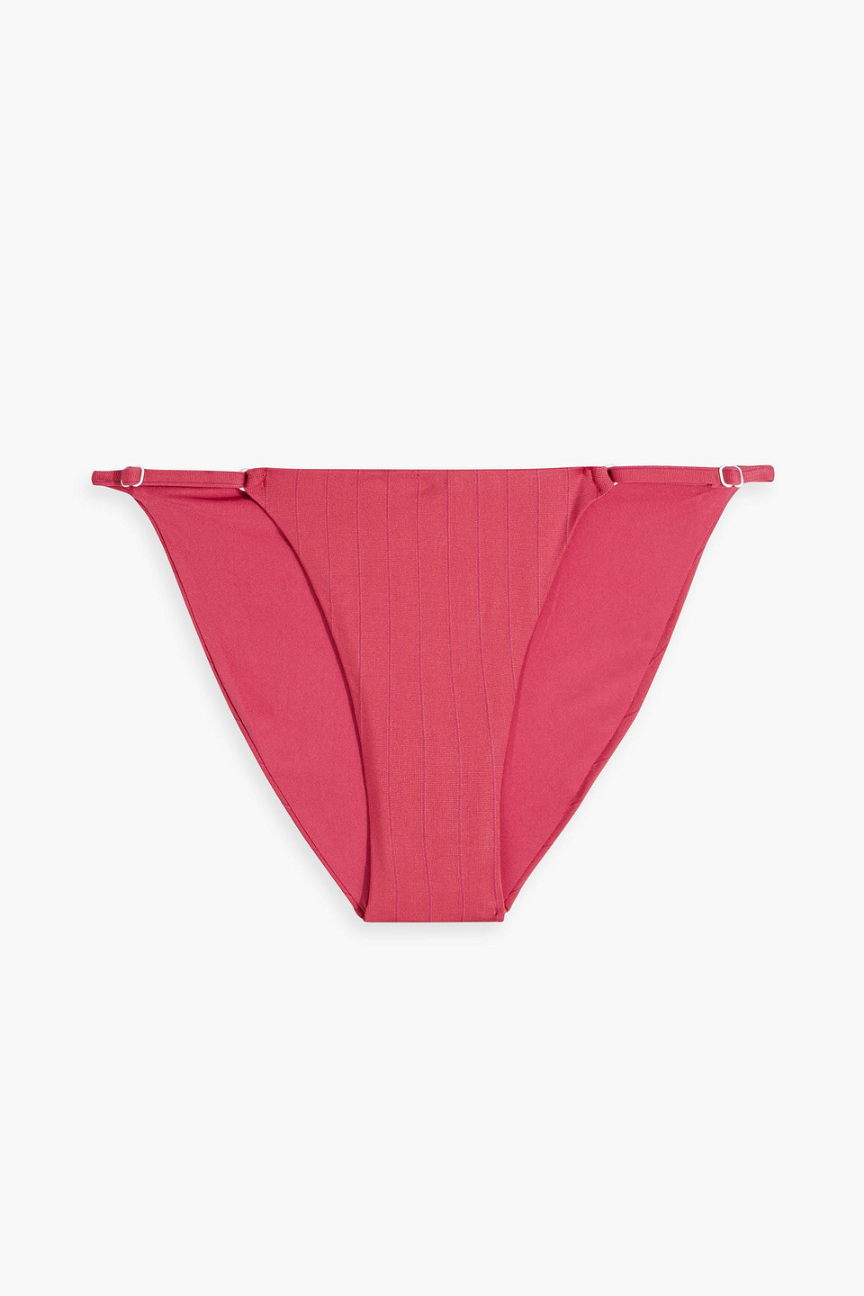 Ribbed low-rise bikini briefs