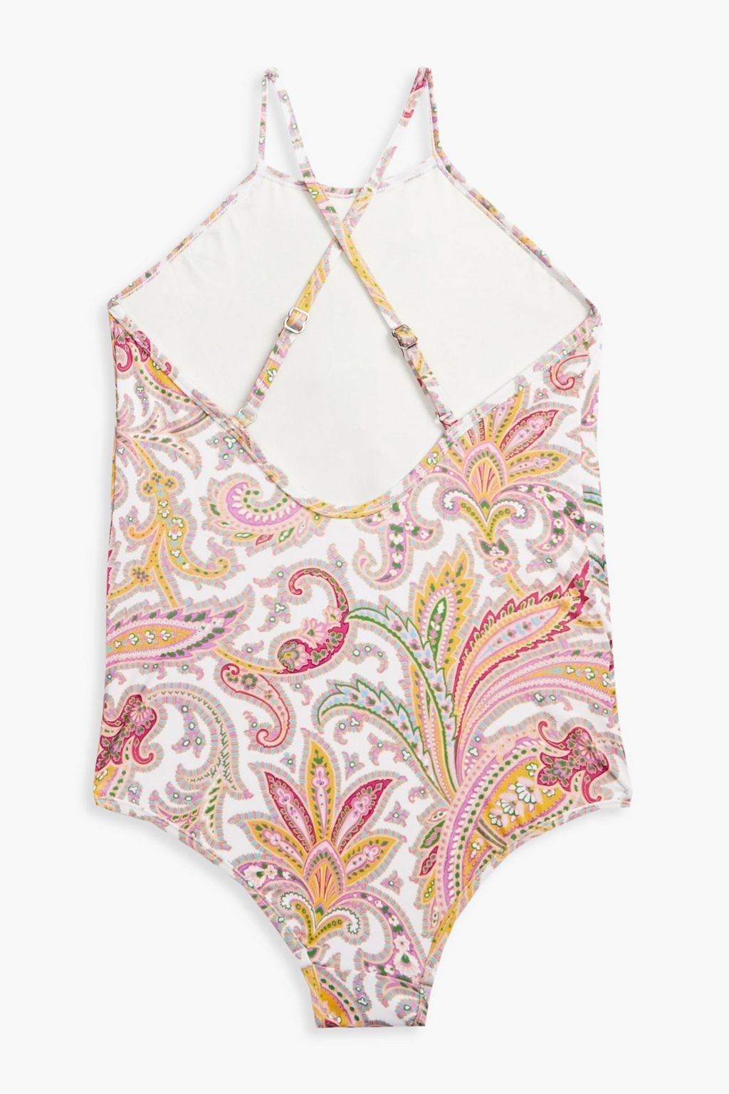 ZIMMERMANN Kids Teddy ruffled paisley-print swimsuit