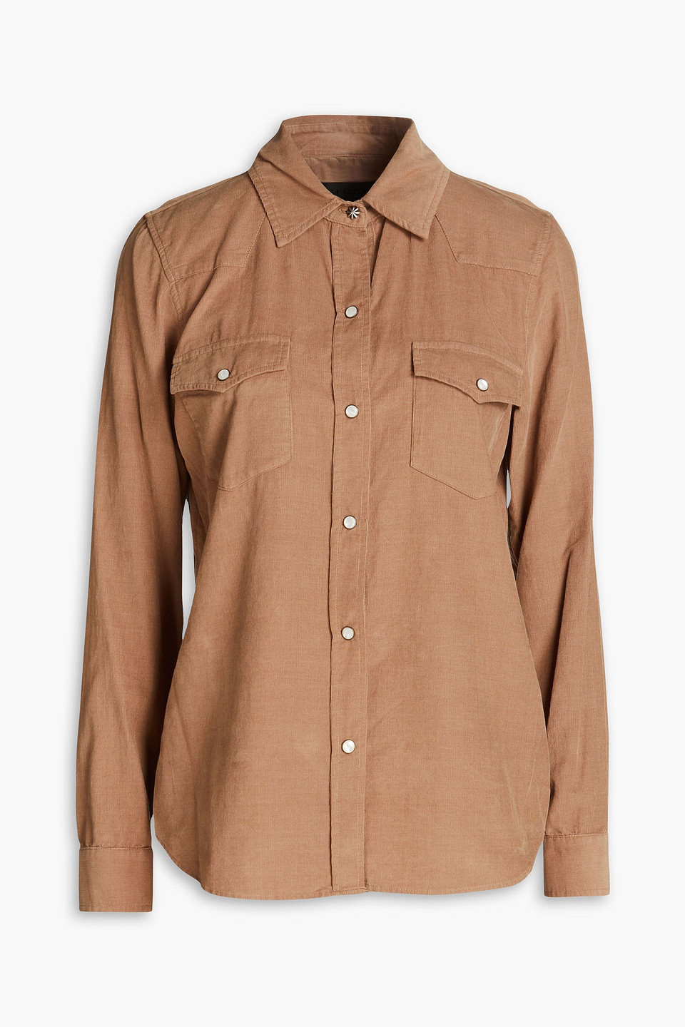 Nili Lotan - Annika cotton-corduroy shirt - Neutral - XS