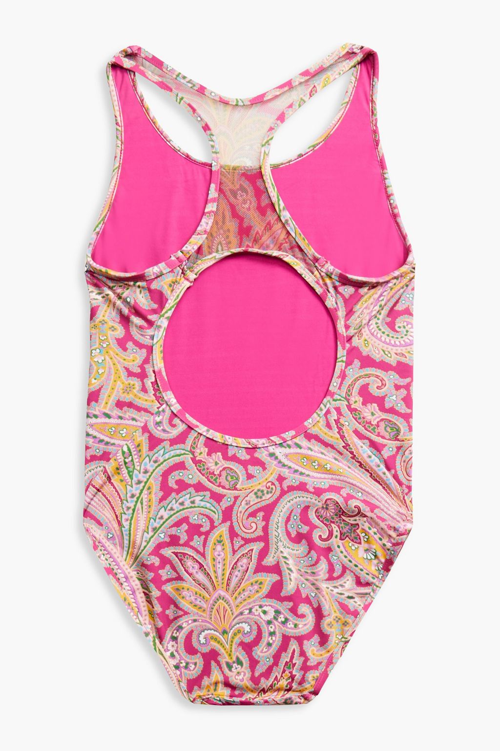 ZIMMERMANN Kids Teddy cutout paisley-print swimsuit