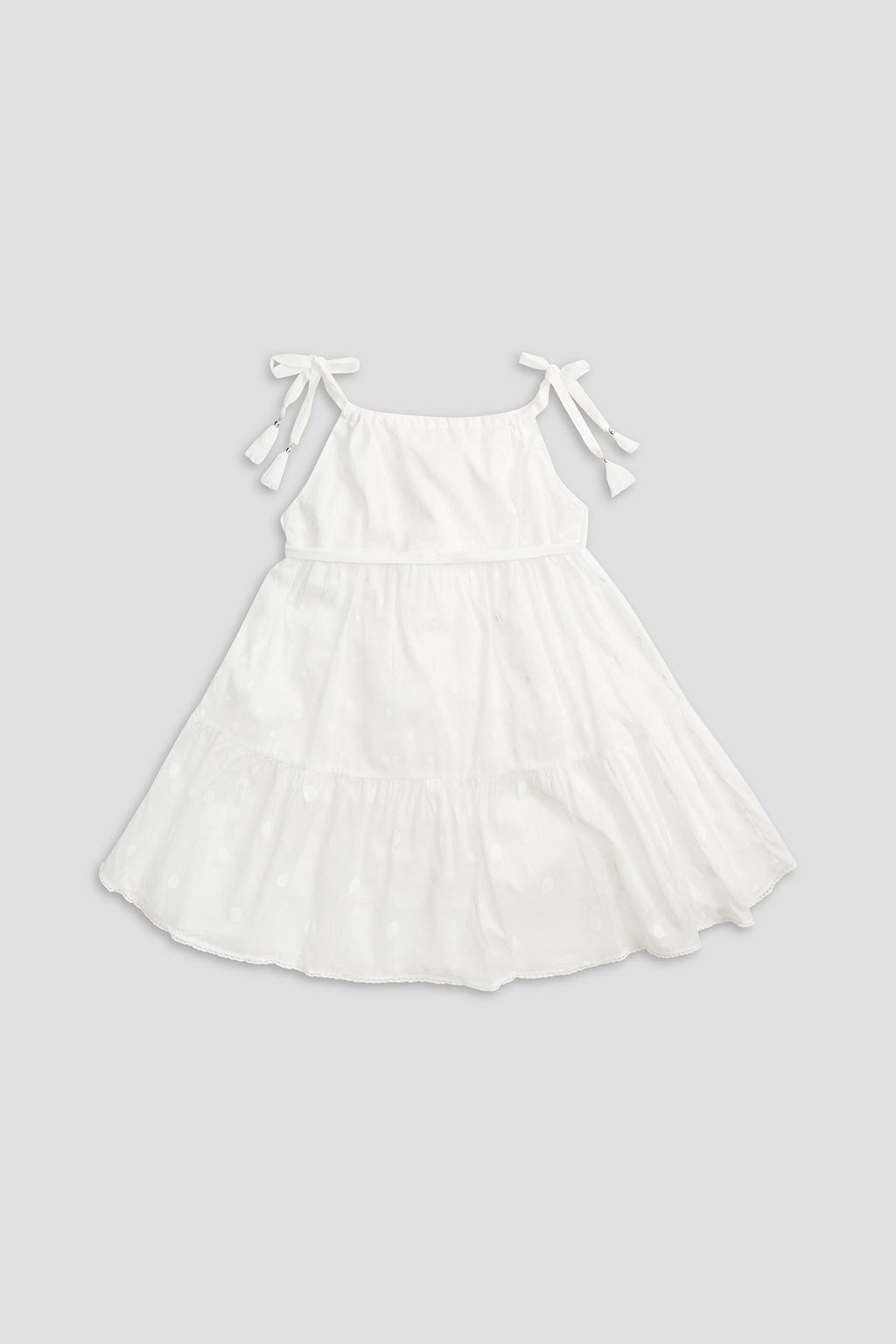 ZIMMERMANN コットン ワンピース ベルト付き ポルカドット