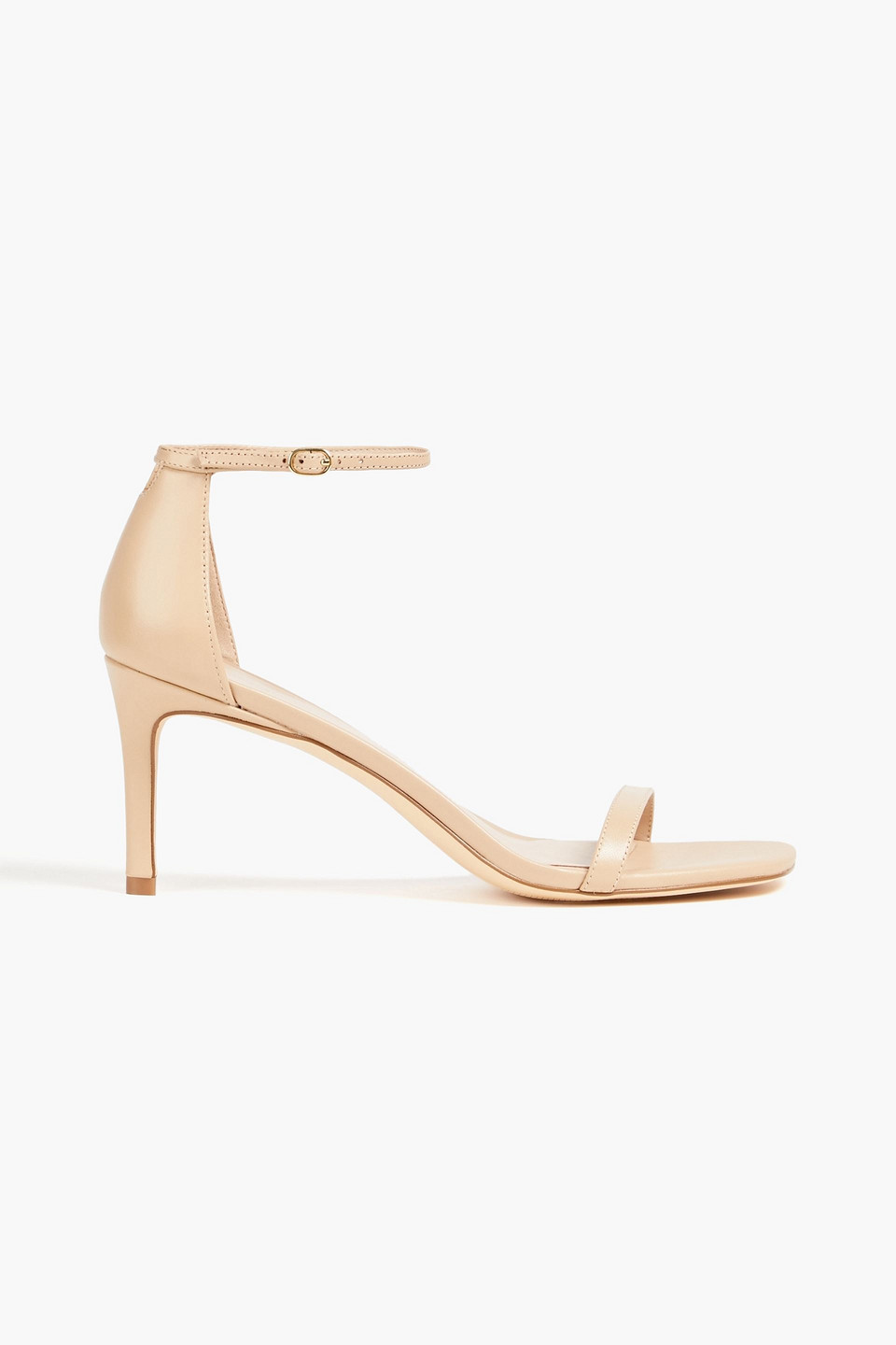 Stuart Weitzman Amelina 74 Leather Sandals In Blush