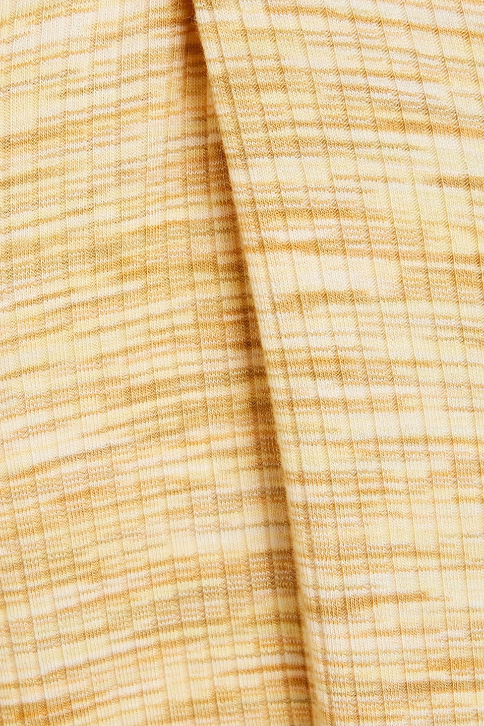 SAMSOE & SAMSOE SPACE-DYED RIBBED ECOVERO-BLEND JERSEY MIDI DRESS