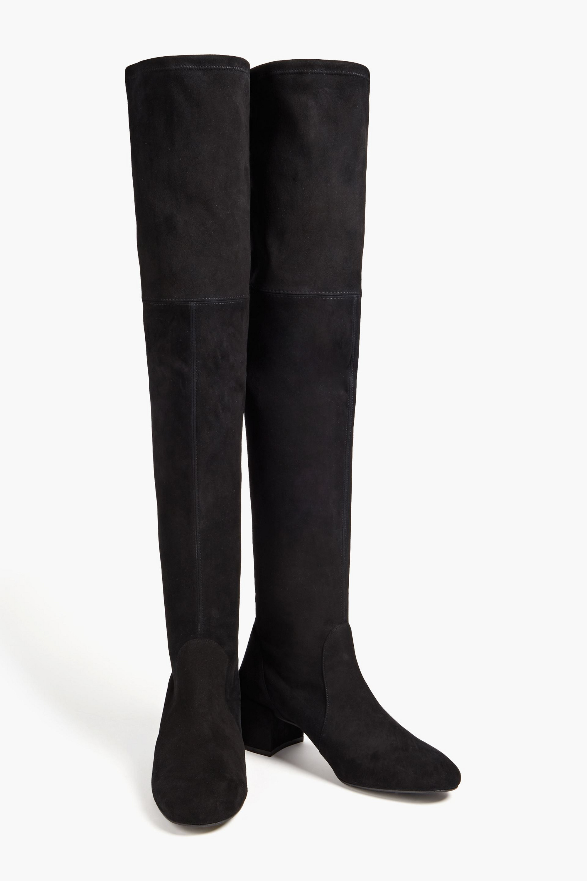Stuart Weitzman Odene 50 suede over-the-knee boots thumbnail
