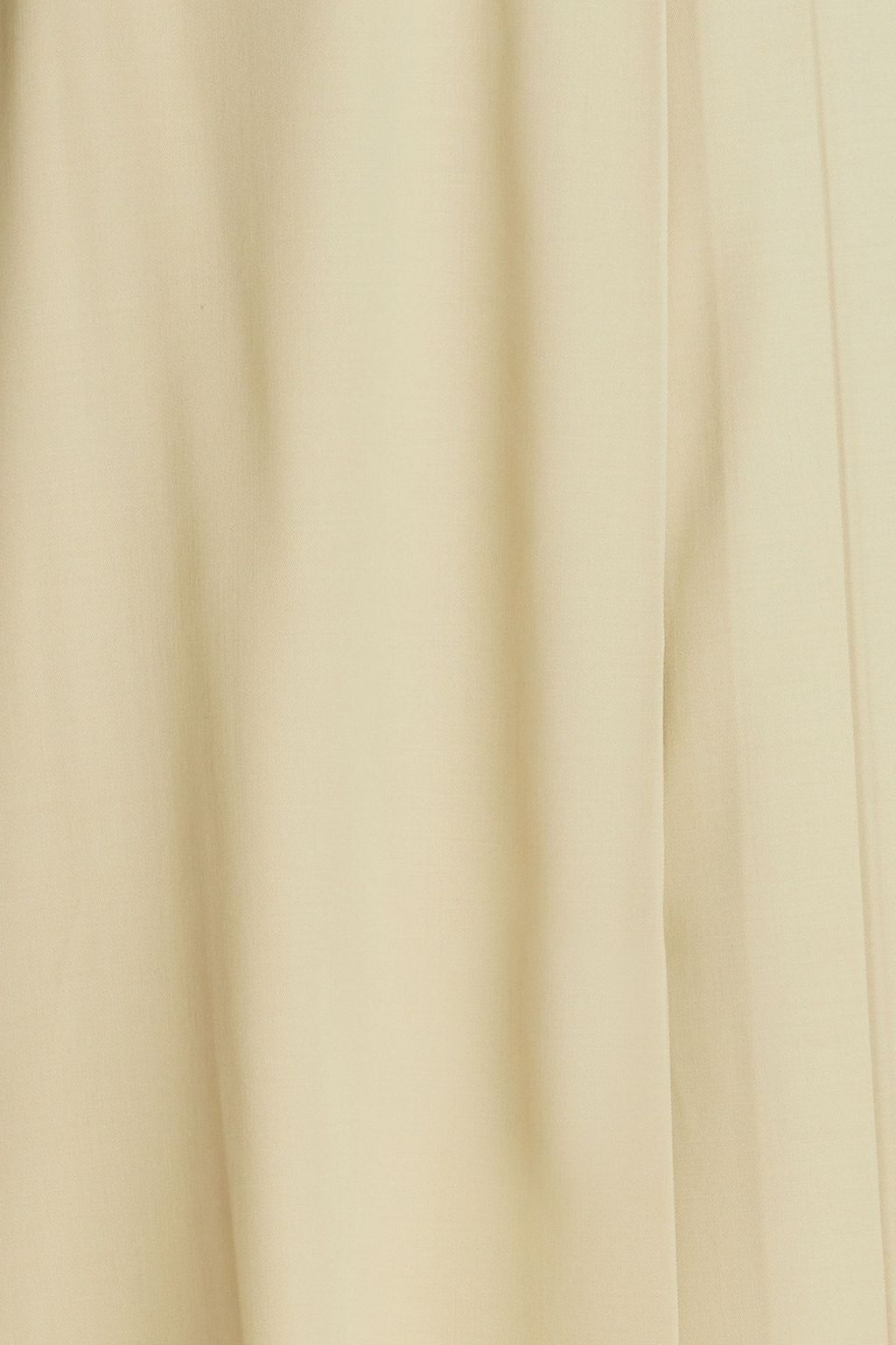 LVIR Pleated twill midi skirt