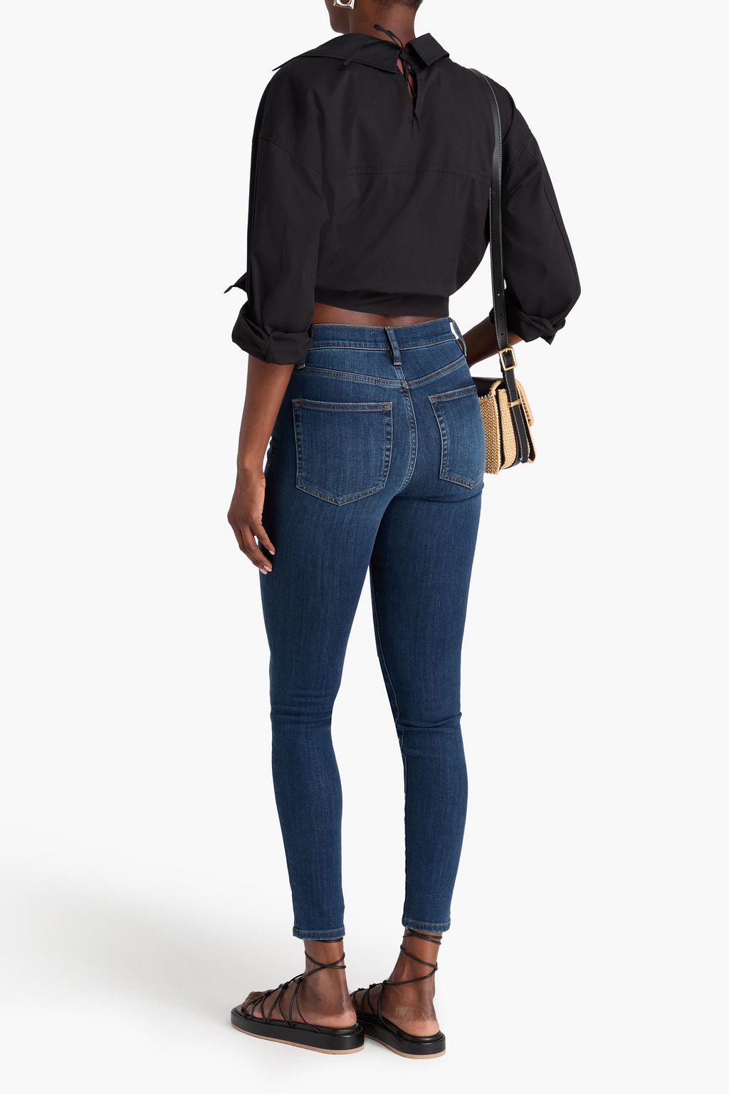 FRAME Le High Skinny high-rise skinny jeans